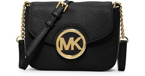 michael kors fulton small belt bag|Fulton Small Belt Bag Crossbody Black Signature Logo.